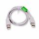 USB 2.0 Cable, A Male To A Male, Beige, 3ft 