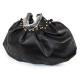 Black PU Leather Tote Hand / Shoulder Carry Women's Bag