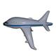 Large Inflatable 747 Jet [white/blue 2ft ]