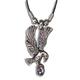 Eagle W/crystal Ball Necklace 