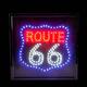 Route 66 LED Motion Sign - 19x19