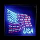 USA Flag LED Motion Sign  - 19x19