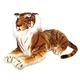 Jumbo Laying Position Plush Stuffed Realistic Tiger - 36"