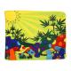 Marijuana & Mushroom Field Large 50x60 Inch Plush Throw Blanket 