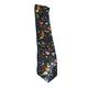 Multi Color Guitar Party Neck Tie - 54in