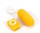 Wireless Egg Vibrator, MP3 Style 20 Function Bullet (orange Peel)