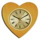 Blonde Heart Clock with 3 inch dial
