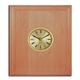 Blonde Bead Wood Finish clock w/ 2 inch dial