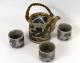 Decor Ceramic Tea Pot and Cups Set