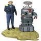 Doctor Zachary Smith and B-9 Robot with base