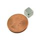 4 Neodymium Magnets 1/4 Inch Cube (4 Pack)