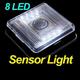 8 LED Wireless Motion Sensor Activated Light