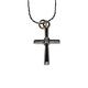 16" Necklace w/ Straight Leg Cross - Keep Case Included