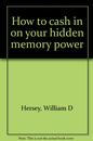 shopbestlove: How to cash in on your hidden memory power (Hardcover) 1965