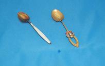 shopbestlove: Brass Spoons with Jewels