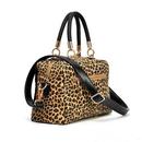 shopbestlove: Casual Lady's Designer Handbag PU Leather Leopard Print Paillette Sequin Shoulder Bag