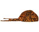 shopbestlove: Tiger Stripe Orange + Black  Bandana Skull Cap - Unisex