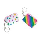 shopbestlove: Purse Key chain [dots or stripes]