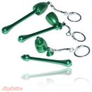 shopbestlove: Mushroom Pipe Key Chain [green]