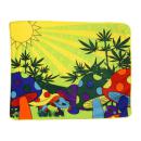 shopbestlove: Marijuana & Mushroom Field Large 50x60 Inch Plush Throw Blanket 