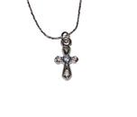 shopbestlove: 16"  Necklace w/ Small Loop Cross - Keep Case Included