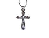 shopbestlove: 16" Necklace w/ Wedge Cross - Keep Case Included