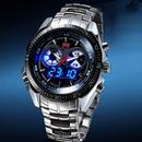 shopbestlove: Men's Dual Movement Quartz / Analog / Digital Water Resistant