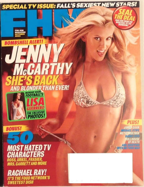 FHM Jenny McCarthy Special TV Issue: October 2003