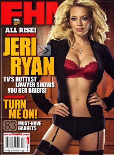 FHM All Rise Jeri Ryan T. V.'s Hottest Lawyer December 2006