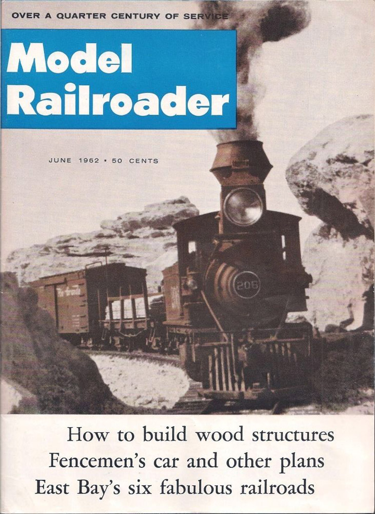 Model Railroader Magazine June 1962