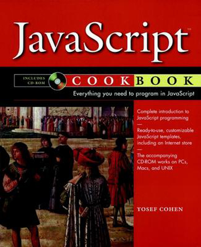 JavaScript Cookbook  - Yosef Cohen - 1st Edition - 1997 - Paperback - Wiley