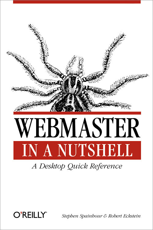 WebMaster in a Nutshell - Stephen Spainbour / Valerie Quercia - First Edition - 1996 - Paperback - OReilly