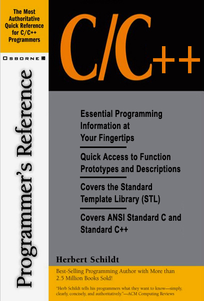 C/C++ Programmer's Reference