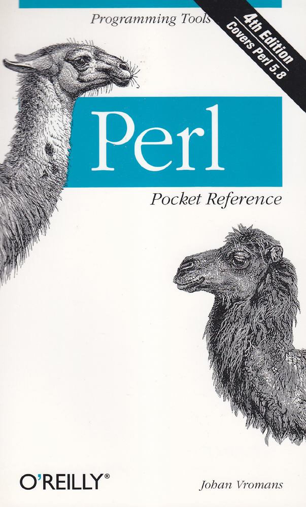 Perl Pocket Reference Programming Tools - Jordan Vromans - Fourth - 2002 - Paperback - O'reilly