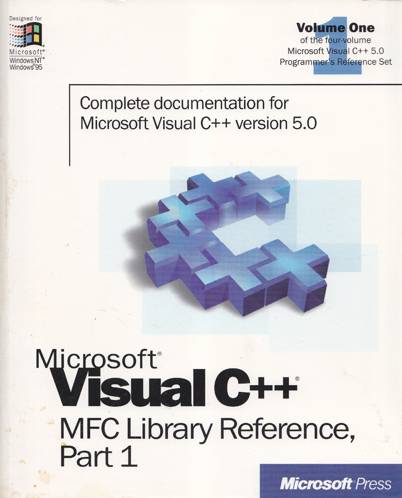 Microsoft Visual C MFC Library Reference, Part 1 - Complete Documentation for Microsoft Visual C++ version 5.0 - Microsoft - 1997 - Paperback - Microsoft Press