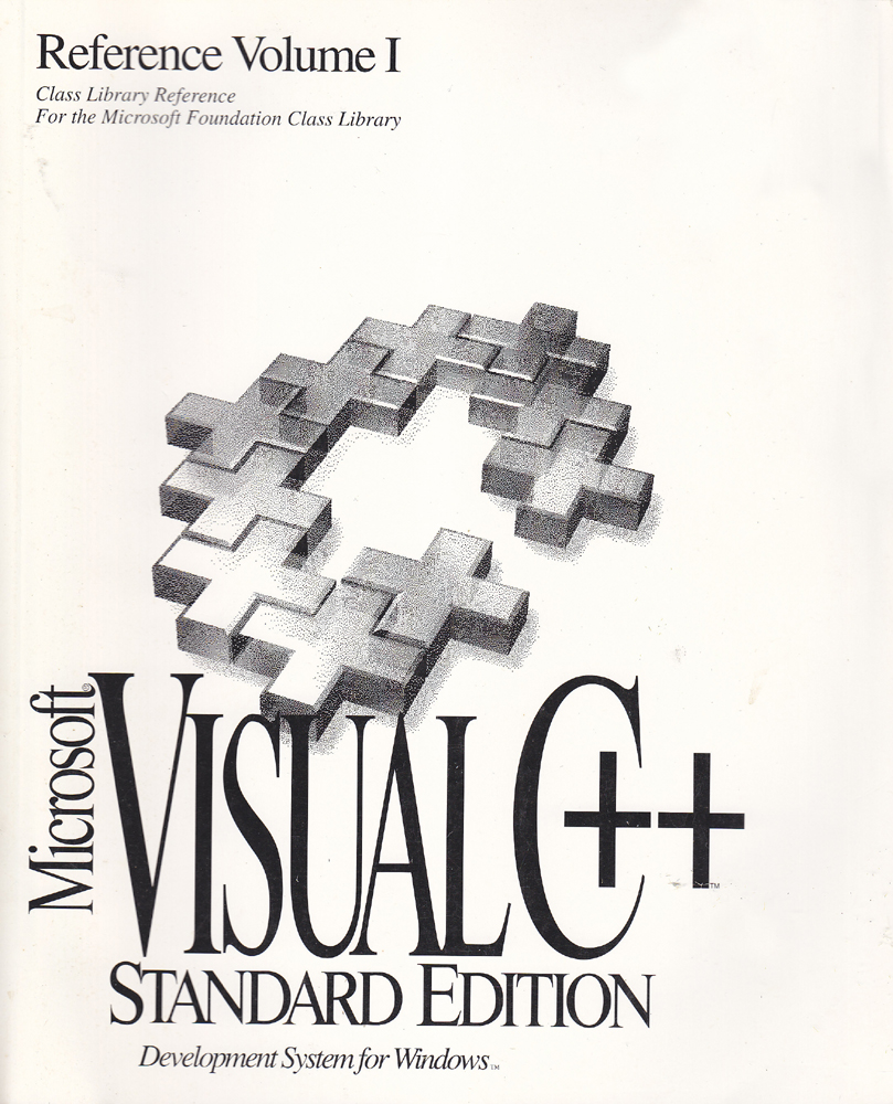 Microsoft Visual C++ Standard Edition - Class Library Reference for the Microsoft Foundation Class Library - Microsoft - 1993 - Paperback - Microsoft Press