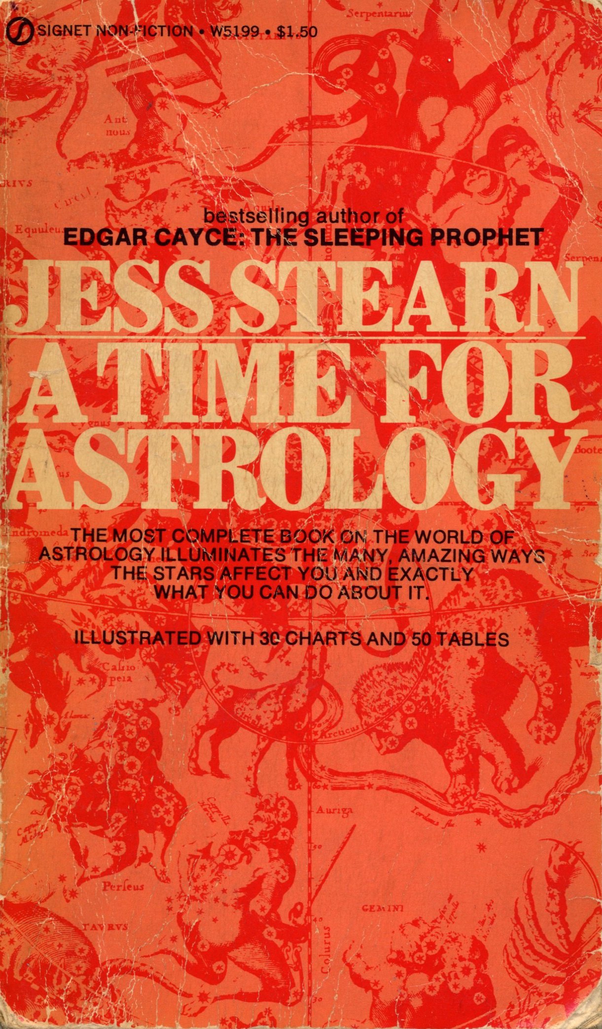 A Time For Astrology - Jess Stearn - 1972 - PAPERBACK - New American Library