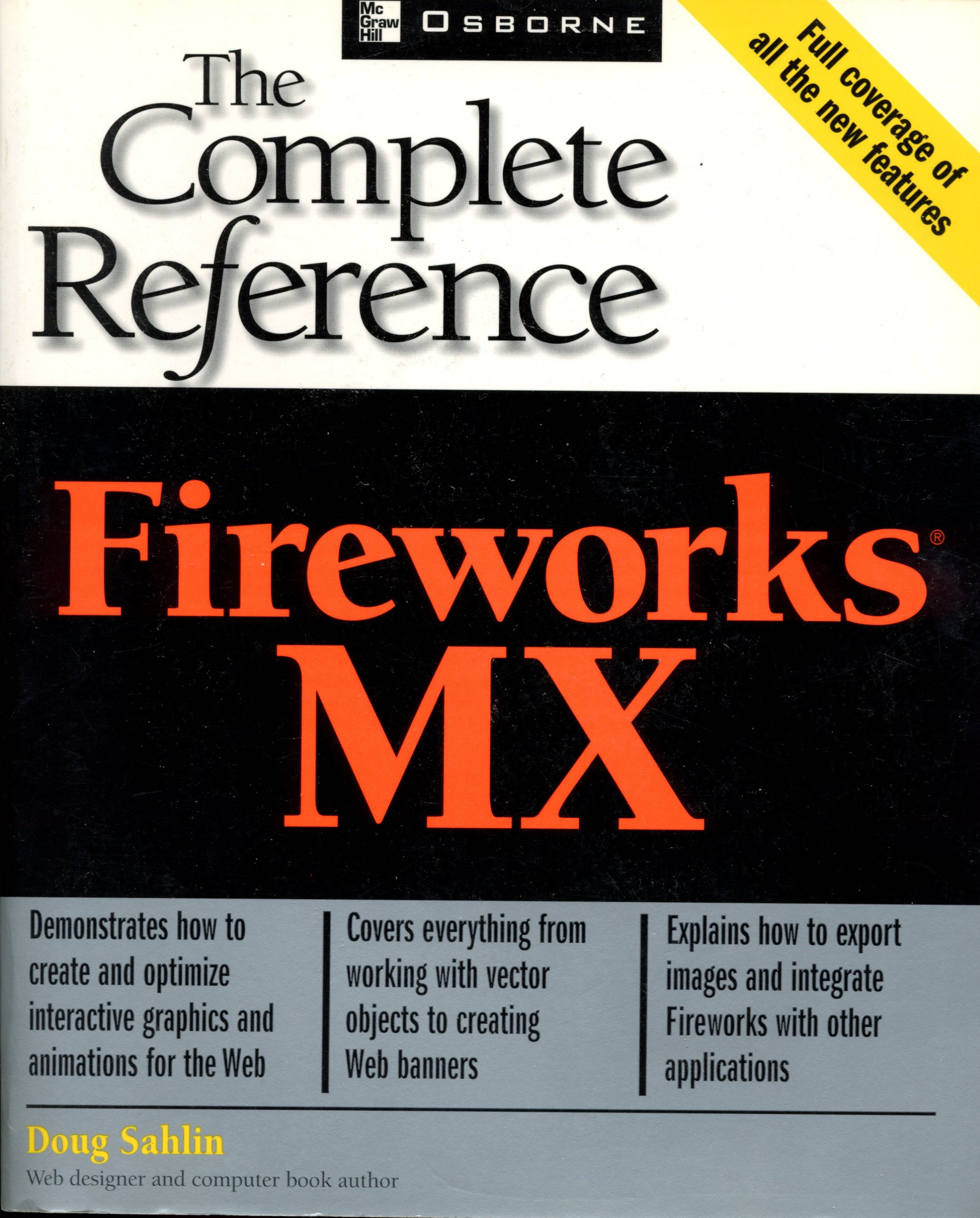 Fireworks MX - The Complete Reference - Doug Sahlim - 2002 - Paperback - Osborne