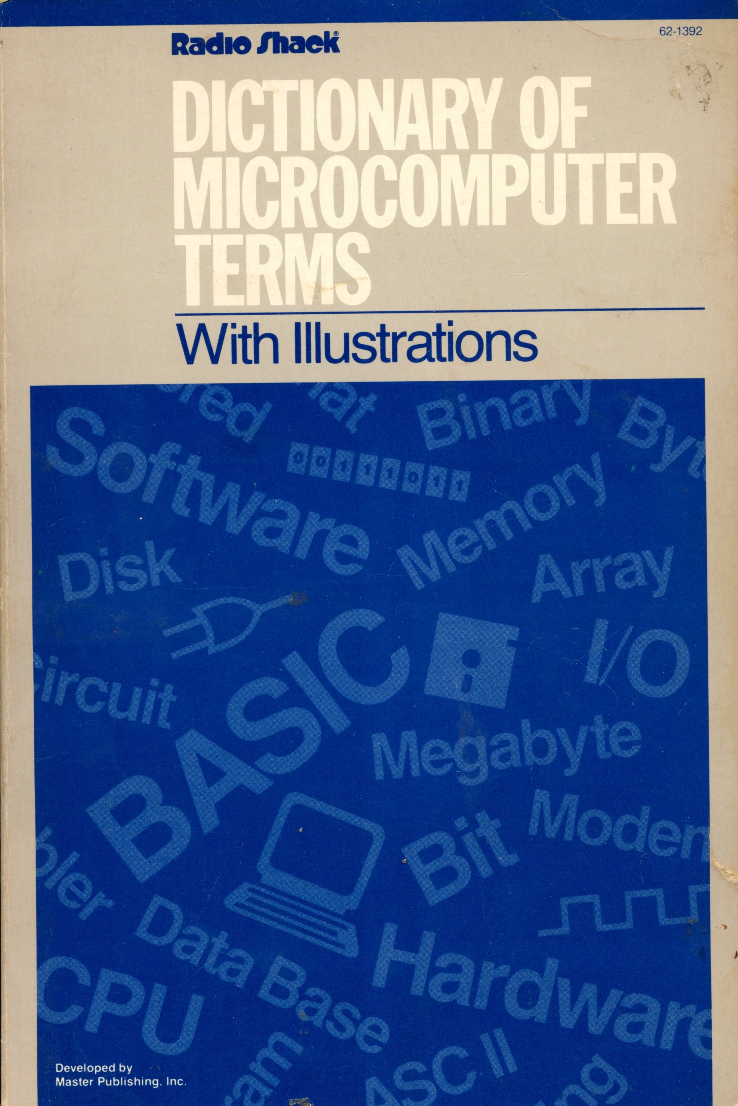 Dictionary Of MicroComputer Terms w/ Illustrations - Radio Shack - 1984 - Paper Back - Radio Shack