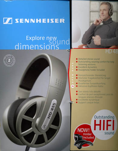 Sennheiser HD 485 High Definition Noise Canceling  Headphones