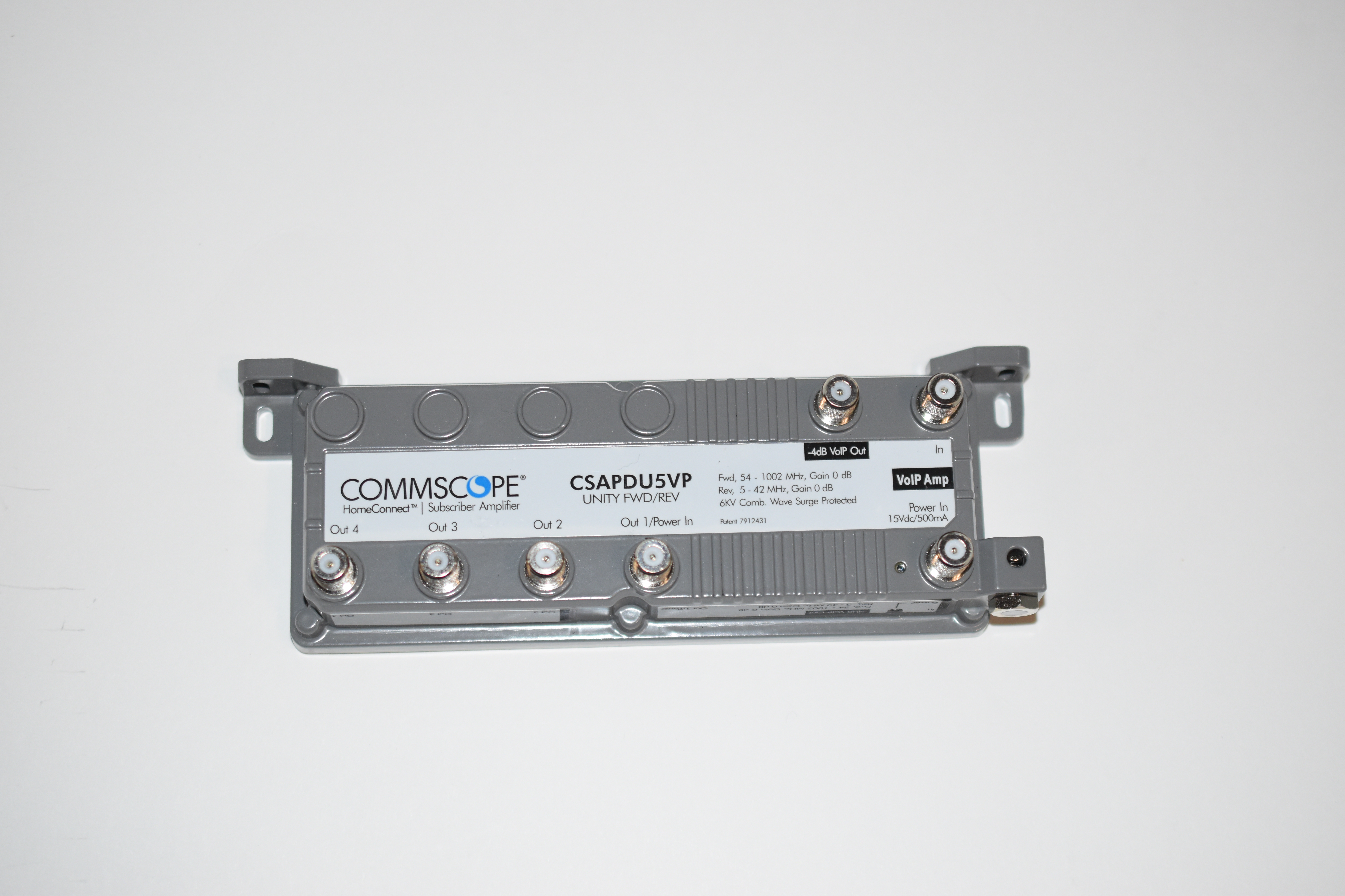 4-Port COMMSCOPE CSAPDU5VPII Subscriber Amplifier