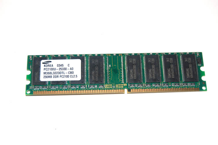 Samsung 256MB DDR, PC2100U CL2.5
