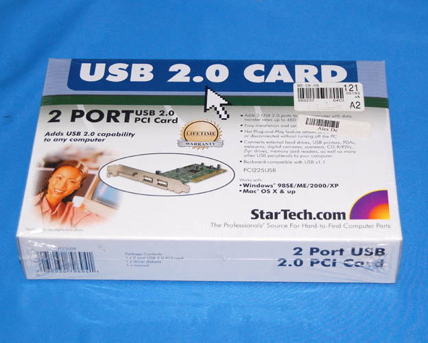 StarTech USB 2.0 PCI Card