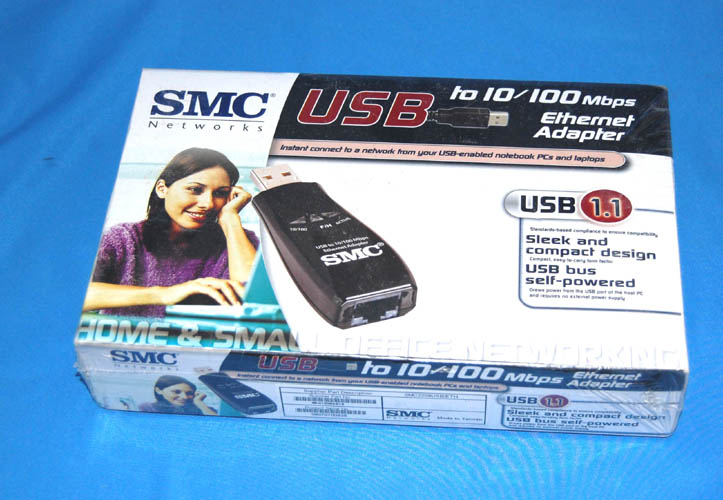 SMC  SMC2208USB/ETH 10/ 100Mbps USB Compact Ethernet Adapter