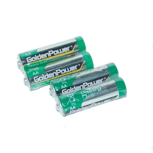 Golden Power AA Super Heavy Duty 1.5Volt Battery 4 pack
