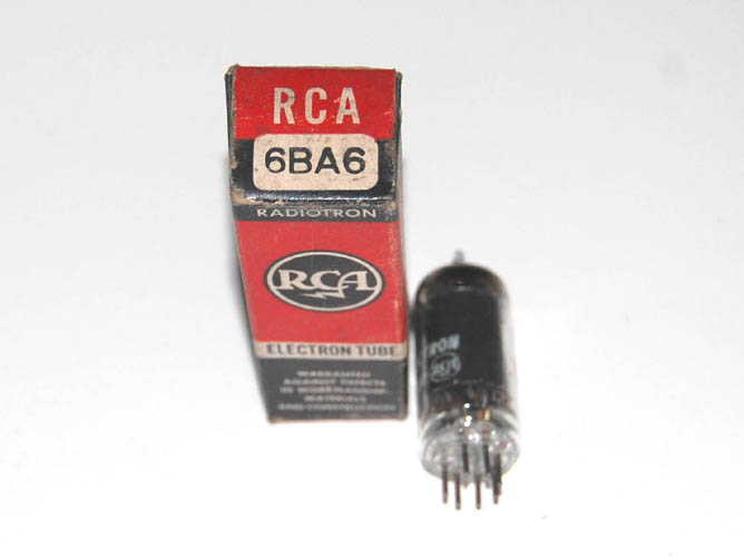 RCA 6BA6 Electron Tube - 1950's