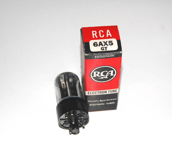 RCA 6AX5GT Electron Tube - 1950's