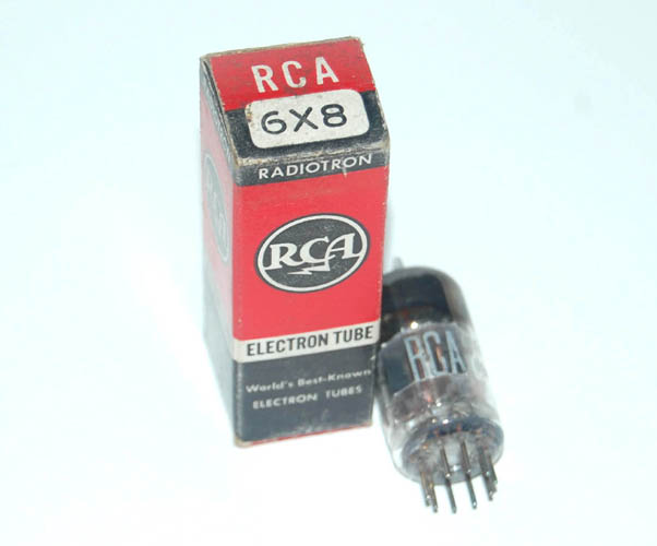 RCA 6X8 Electron Tube - 1950's