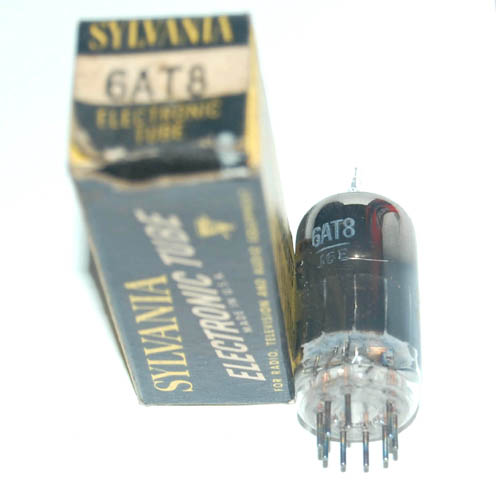 Sylvania 6AT8 Electron Tube - 1950's