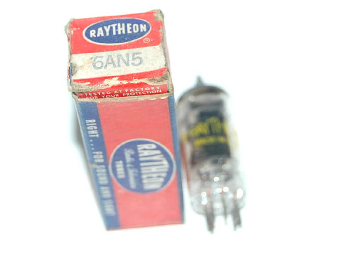 Raytheon  6AN5 Electron Tube - 1950's